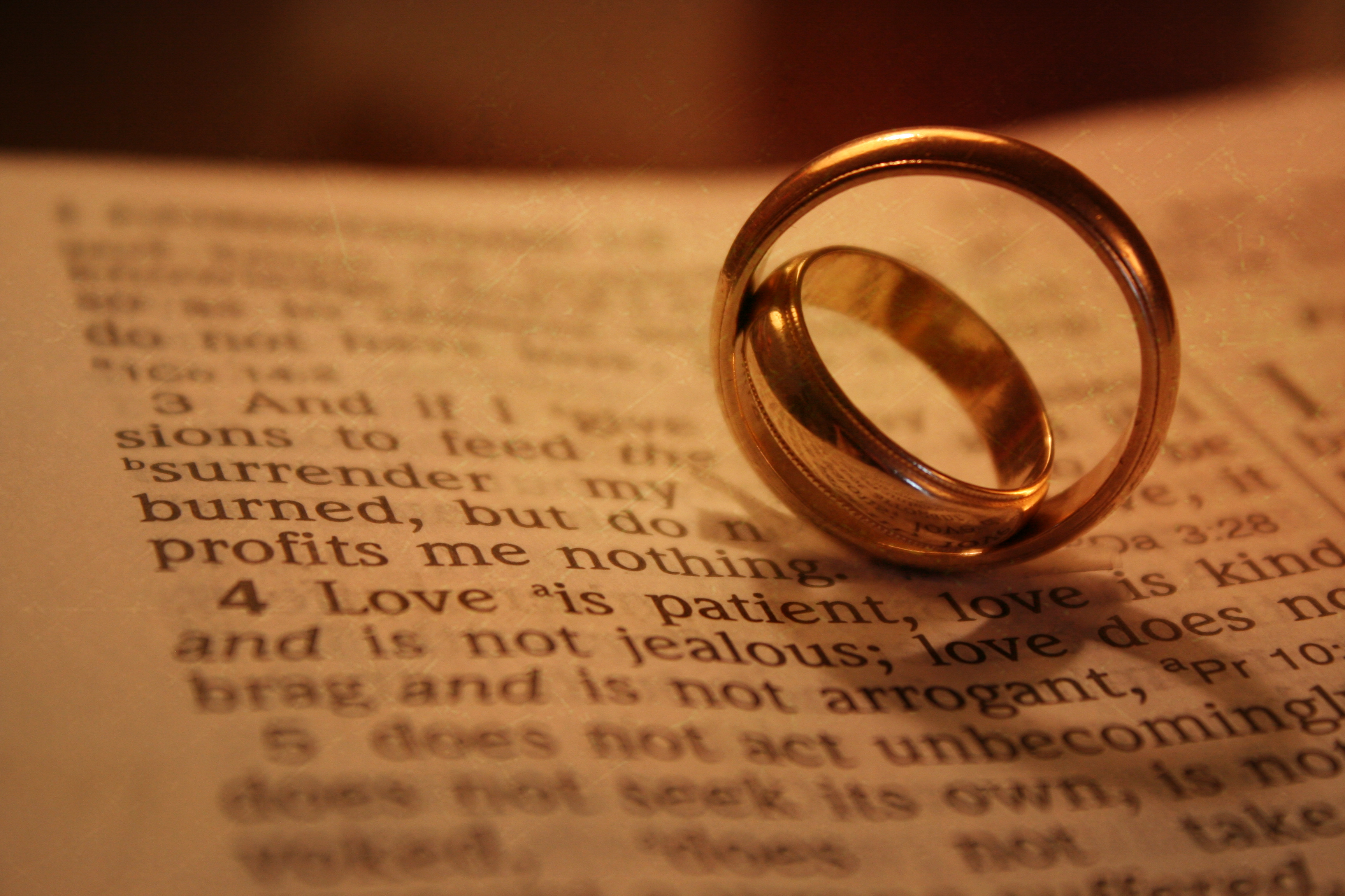 is wedding ring biblical